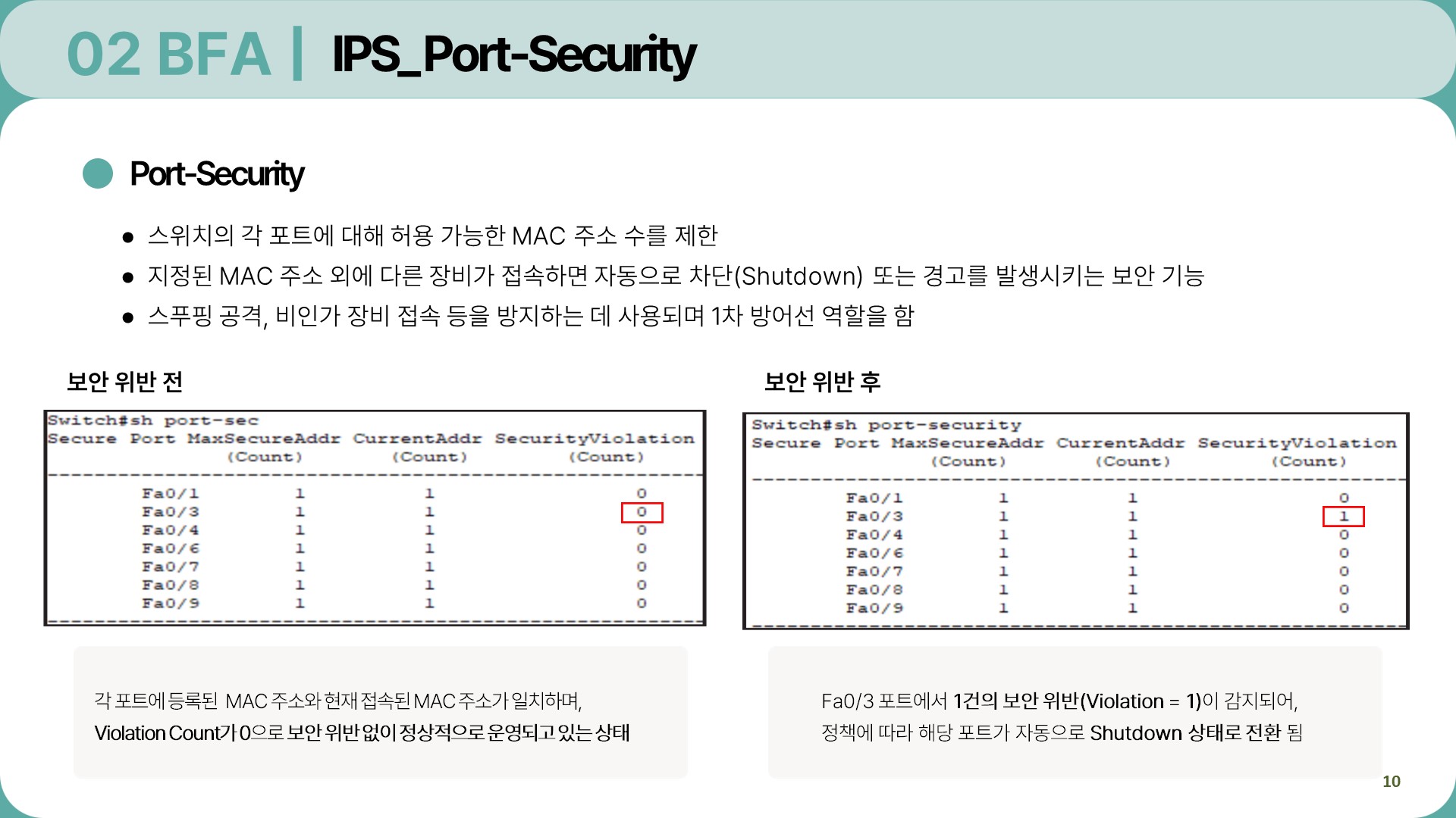 Security Project 10
